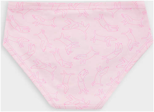 Трусы для девочек слипы розовые с контурными собачками Mark Formelle / 103212780 - вид 2