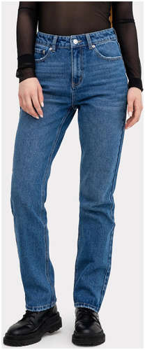 Брюки женские джинсовые в синем цвете Mark Formelle / 103166007 - вид 2