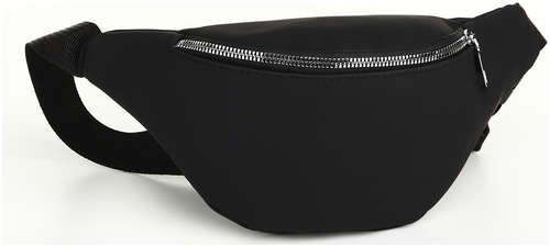 Сумка поясная на молнии, цвет черный / 103200288 - вид 2