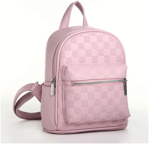 Рюкзак женский на молнии, цвет розовый / 103182000
