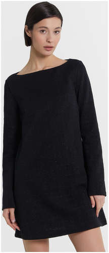 Платье женское черное с люрексом Mark Formelle 103221753