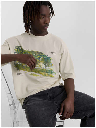 Футболка мужская с принтом Mark Formelle 103230499