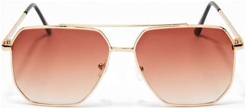 Очки солнцезащитные uv 400, дужка 14.2 см, ширина 13.1 см, линза 5.1×5.9 см onesun / 103235202 - вид 2