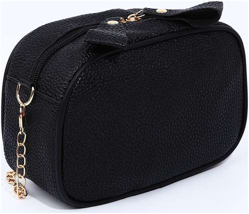 Сумка женская на молнии, цвет черный / 103151279 - вид 2