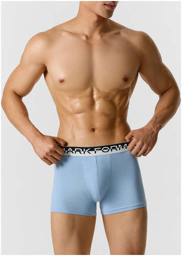 Трусы боксеры мужские голубые Mark Formelle / 103241337 - вид 2