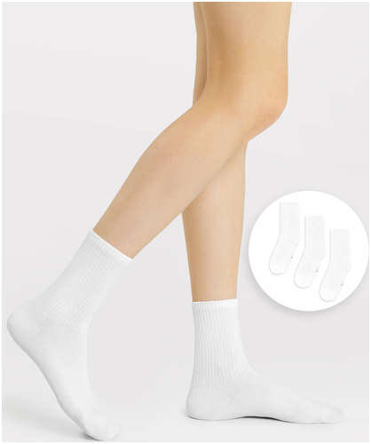 Носки женские (3 пары) Mark Formelle 103233425