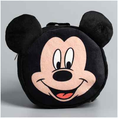 Рюкзак детский плюшевый, микки маус Disney 10343556