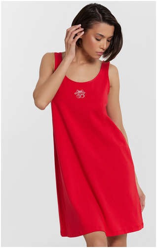 Платье домашнее женское красное Mark Formelle 103238963