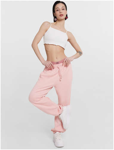Брюки женские спортивные розовые Mark Formelle / 103226236 - вид 2