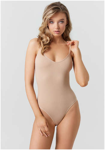 Боди женское бежевое Mark Formelle / 103231052 - вид 2