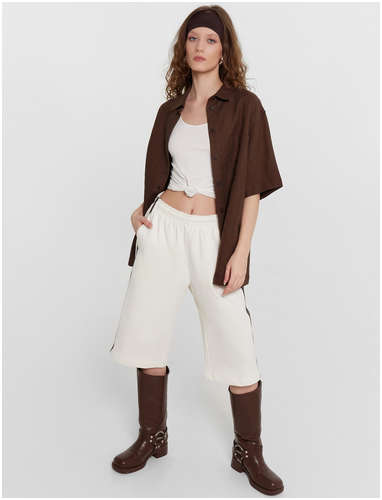 Шорты женские кремовые Mark Formelle 103226704