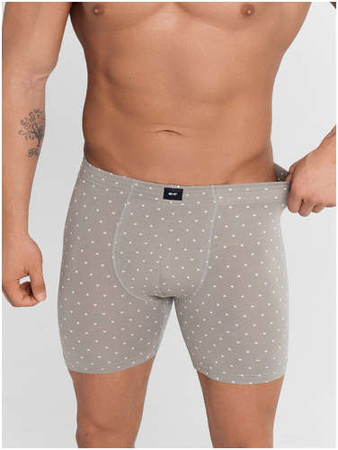 Трусы боксеры мужские зеленые с принтом Mark Formelle / 103216927 - вид 2