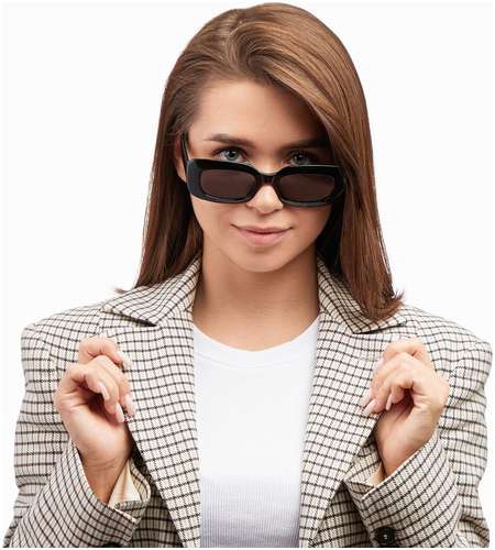 Очки солнцезащитные женские onesun, uv 400, дужка 13.5 см, ширина 14.5 см, линза 4.5×6.5 см 103162915