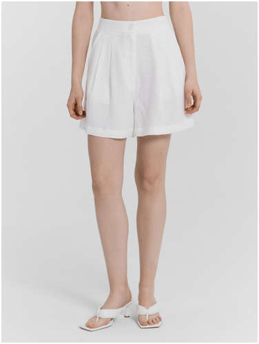 Шорты женские молочные Mark Formelle / 103239941 - вид 2