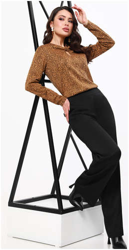 Блузка трикотажная декоративным DSTrend / 103161657 - вид 2