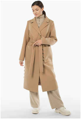 Пальто женское демисезонное (пояс) EL PODIO / 10393548 - вид 2