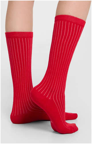 Носки женские красные Mark Formelle / 103214374 - вид 2