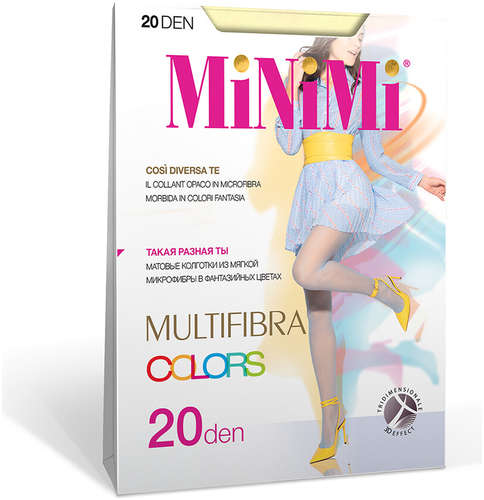 Колготки mini multifibra colors 20 MINIMI 103185374
