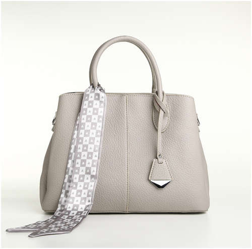 Сумка женская на магните textura, средний размер, цвет серый / 103203103 - вид 2