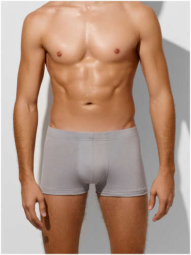 Трусы боксеры мужские серые Mark Formelle 103239499