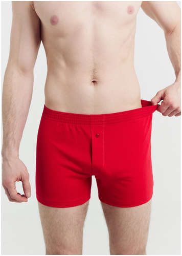Трусы мужские шорты в красном цвете Mark Formelle / 103183843 - вид 2
