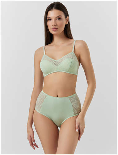 Бюстгальтер женский мятный кружевной Mark Formelle / 103230690 - вид 2