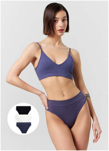 Трусы слипы женские в наборе, 3 шт Mark Formelle 103218545