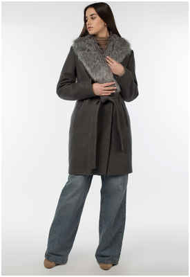 Пальто женское утепленное (пояс) EL PODIO 10391290