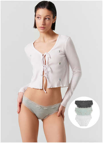 Трусы слипы женские в наборе, 3 шт Mark Formelle 103226727