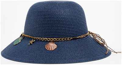 Шляпа женская minaku цвет синий, р-р 56-58 10395571