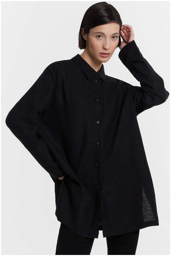Рубашка женская черная Mark Formelle / 103221806 - вид 2