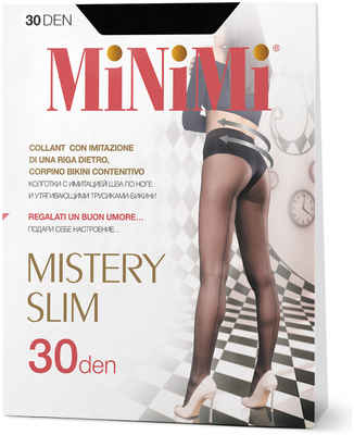 Колготки жен.mini mistery slim 30 nero 2 MINIMI 103101885