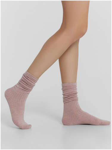 Носки женские розовые Mark Formelle / 103216052 - вид 2