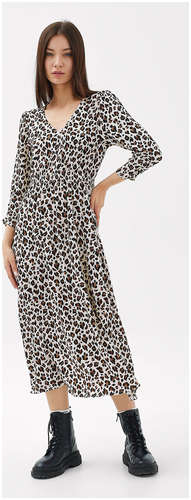 Платье женское c леопардовым принтом Mark Formelle 103175866