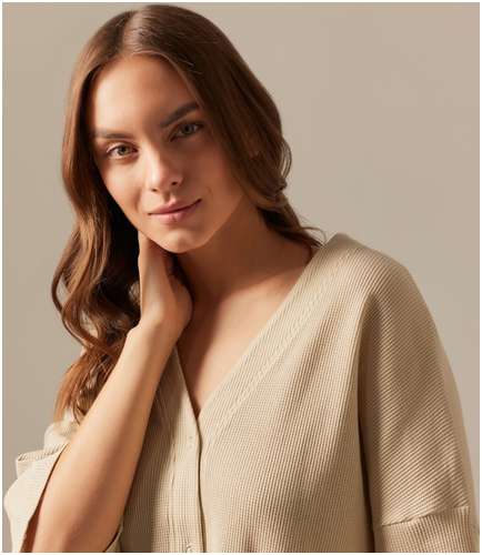 Пижама рубашка шорты Sima-Land Home / 103222314 - вид 2