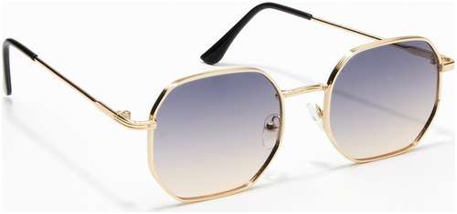 Очки солнцезащитные uv 400, дужка 12.8 см, ширина 12.8 см, линза 4.6×5.4 см onesun 103235142