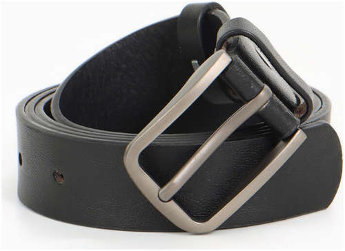 Ремень женский, ширина 2.8 см, пряжка металл, черный / 103241521 - вид 2