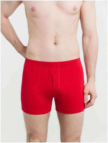 Трусы мужские шорты в красном цвете Mark Formelle 103183843