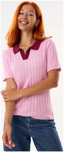 Футболка вязаная поло Lika Dress 103241658