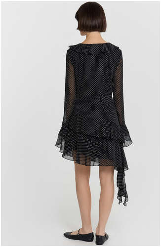 Платье женское черное в горошек Mark Formelle / 103238892 - вид 2