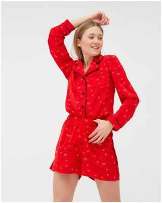 Пижама рубашка шорты MINAKU / 10332255 - вид 2