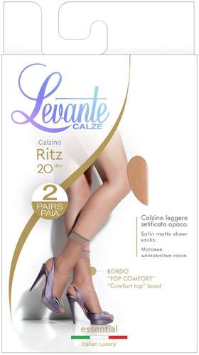 Носки жен. levante ritz 20 (2 пары) CONTE 103186815