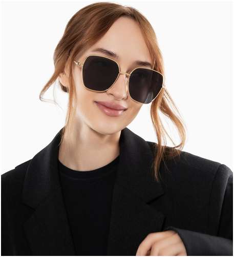 Очки солнцезащитные uv 400, дужка 14 см, ширина 13.1 см, линза 5.6×5.7 см onesun 103235174