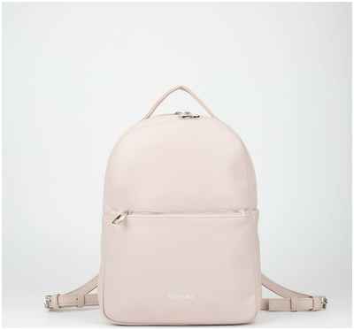 Рюкзак на молнии textura, наружный карман, цвет светло-бежевый 1031327