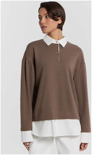 Джемпер женский коричневый Mark Formelle 103236952