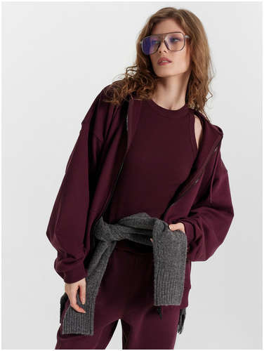 Топ женский бордовый Mark Formelle / 103226047 - вид 2