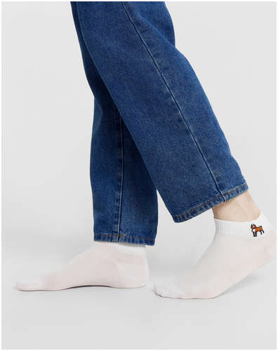 Носки мужские белые короткие Mark Formelle 103236160