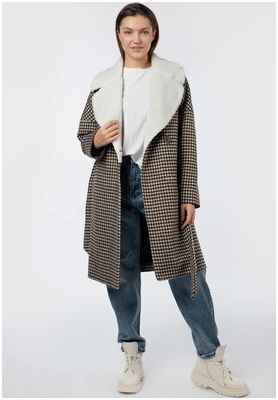 Пальто женское утепленное (пояс) EL PODIO / 103106339 - вид 2