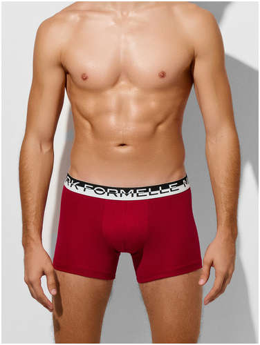 Трусы боксеры мужские красные Mark Formelle 103239452