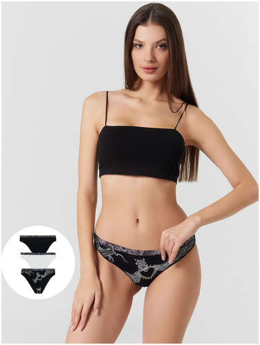 Трусы слипы женские в наборе, 3 шт Mark Formelle 103222964